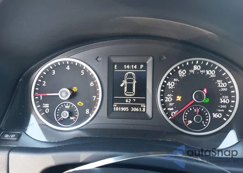 2014 Volkswagen Tiguan S z USA, uszkodzony, nr VIN WVGAV3AX2EW050613